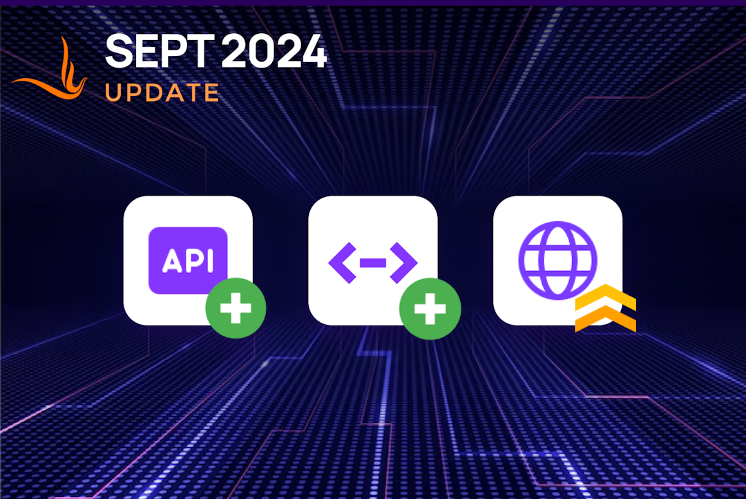 September update graphic