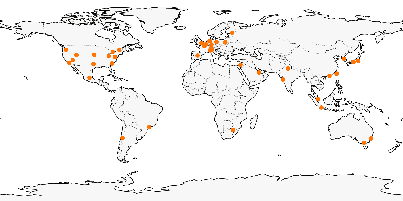 Firezone regional availability diagram